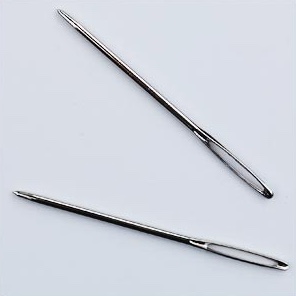 Tapestry Needles- 2 Per Card Used For Splicing Or Lacing