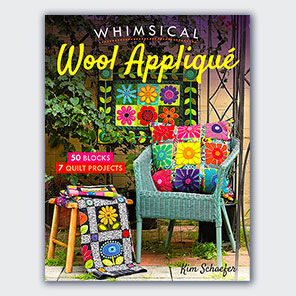 Whimsical Wool Applique by Kim Schaefer