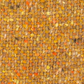 1313 - Tan, Orange and Gold Donegal Tweed Coating 