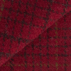 486 - Antique Red Windowpane