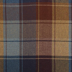 5318 - Large Repeat Plaid-Brown, Maroons, Blues & Gold