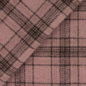 Hand-Dyed Antique Mauve over 3124 Dark Glen Plaid