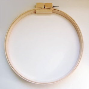 14-Inch Round Wooden Hoop