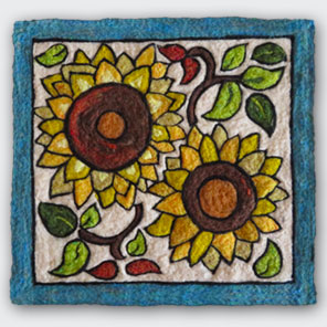 Sunflower Tapestry Felting Kit