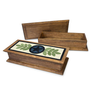 Lone Star Wooden Accessory Box