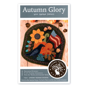Autumn Glory Wool Applique Pattern