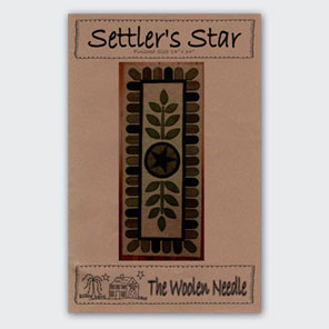 Settler’s Star Wool Applique Pattern
