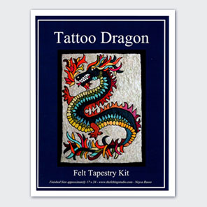 Tattoo Dragon Felting Kit