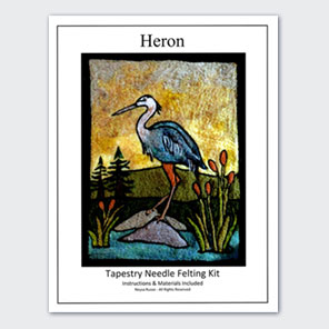 Heron Felting Kit