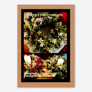 Wooly Pines Wreath Pattern