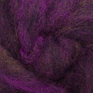 Harrisville Wool Roving - Blackberry