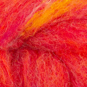 Harrisville Wool Roving - Zinnia