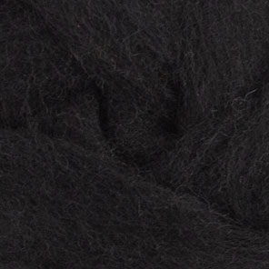 Harrisville Wool Roving - Black