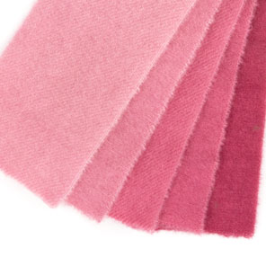 Hand Dyed Pink Rose Swatch