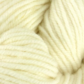 Bleached White Wool Yarn